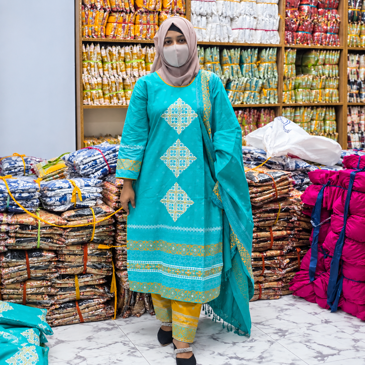 Premium Cotton Three-Piece Collection