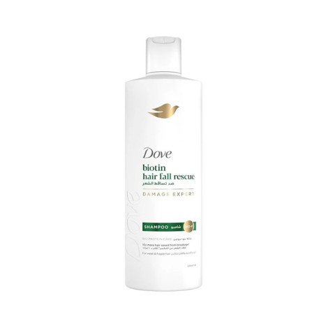 Dove Biotin Hair Fall Rescue Damage Expert Shampoo 400ml (Saudi Arabia)