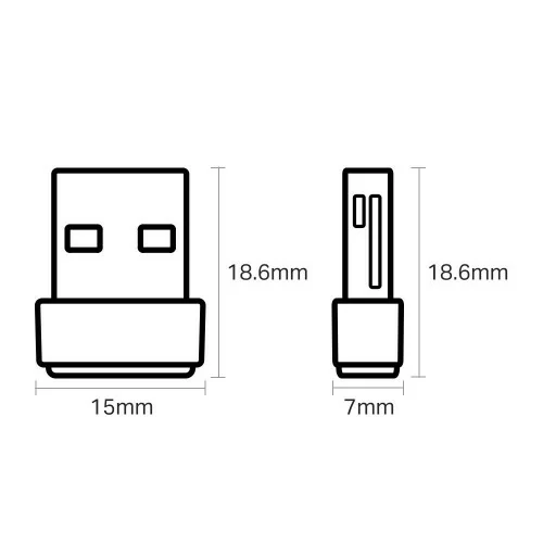 TP-Link Archer T2U AC600 Dual Band Nano USB LAN Card Adapter