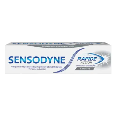 Sensodyne Rapide Action Blancheur Toothpaste 75ml (UK)