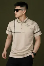 Men's Pure Cotton Polo Shirt, 200 GSM, Sizes M to XXL