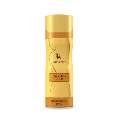 Ramsons Exotica Gold Deodorant Spray 200ml (India)