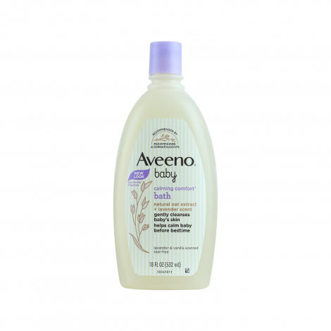 Aveeno Baby Calming Comfort With Lavender & Vanilla Scent Bath Wash 532ml (Canada)