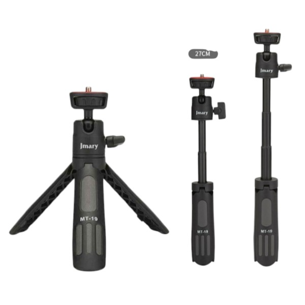 JMARY Phone Tripod MT-19, 360 degree Rotation Phone Holder