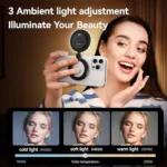 Magnetic Silicone Fill Light with Suction