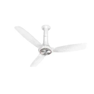 Havells Inox UL - 1200mm ABS ribbed blades Remote control IOT Enable Ceiling Fan (White) H-294