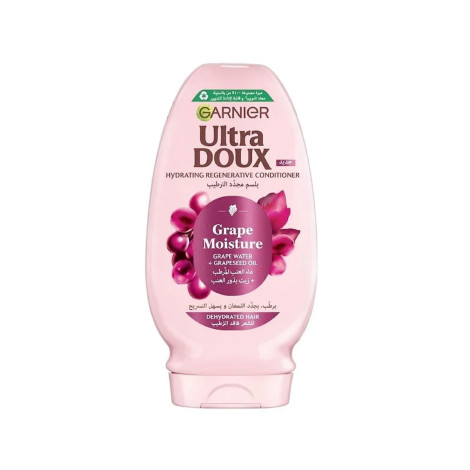 Garnier Ultra Doux Grape Moisture Hydrating Regenerative Conditioner 360ml (Egypt)