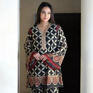 Chic and Sleek Majolica Print Co-ord Set