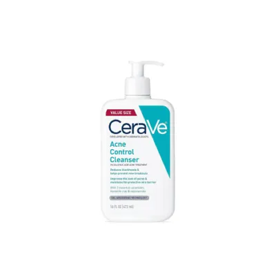 Cerave Acne Control Cleanser 473ml (USA)