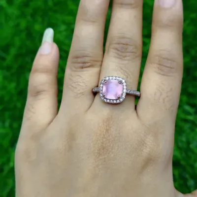 Blush Pink Elegance Ring