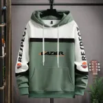 Men's Winter Hoodie, 320 GSM Cotton, Chest 38 to 42 Inch, 4 Colours
