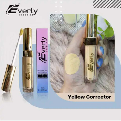 Everly Beauties Pure Matte Full Coverage Concealer & Corrector - Yellow Corrector (China)