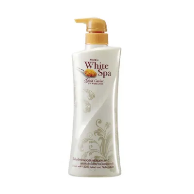 Mistine White Spa Gold Caviar UV White Body Lotion 400ml (Thailand)