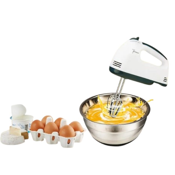 Scarlet 7 SPEED Portable High Grade Hand Mixer, Egg Beater, Egg Cake/Cream Mixer -10