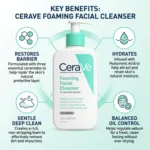 CeraVe Foaming Cleanser For Normal To Oily Skin 237ml (USA)