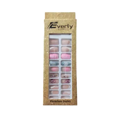 Everly Natural Fake Nails 24pcs - H212 (China)