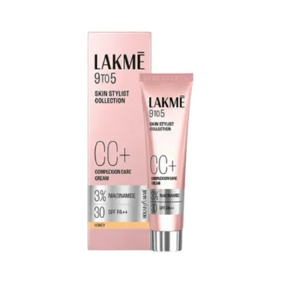 Lakme 9To5 Skin Stylist Collection 3% Niacinamide 30 SPF PA++ CC Cream - 02 Honey (India)