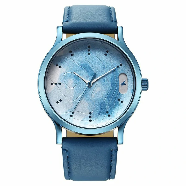 Fastrack 3296QL01 Urban Camo Blue Dial Ladies Watch