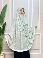 Viscose Cotton Hijab for Women with Niqab, Gher 150, 6 Colours