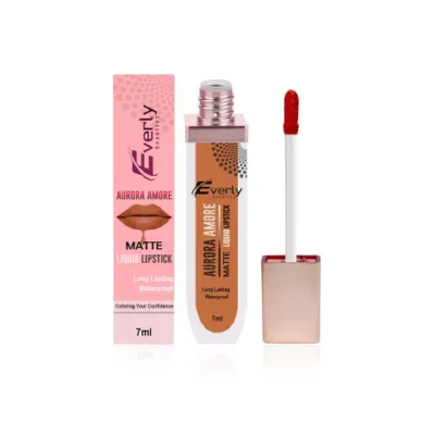 Everly Beauties Aurora Matte Liquid Lipstick - Obsidian (China)
