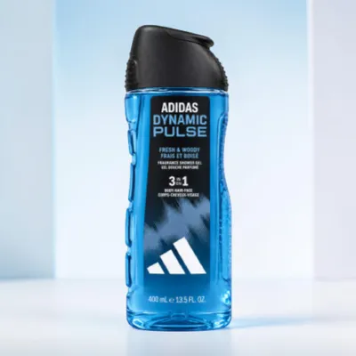 Adidas Ice Dive Cool & Aquatic 3 In 1 Fragrance Shower Gel 400ml (Spain)