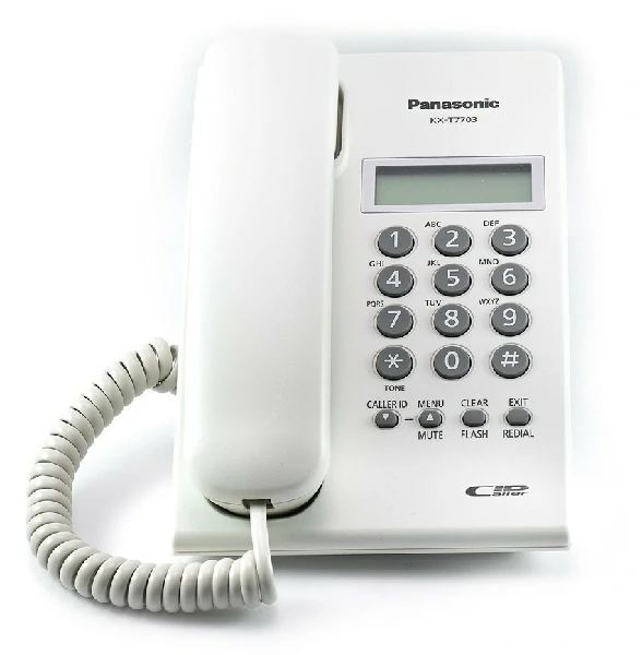 Panasonic KX-T7703 Corded Telephone Set With a Display