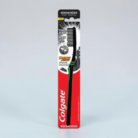 Colgate Double Action Charcoal Toothbrush - Medium (Vietnam)
