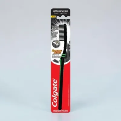 Colgate Double Action Charcoal Toothbrush - Medium (Vietnam)