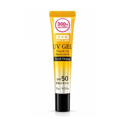 Daiso UV Gel Touch Up Sunscreen Fresh Orange SPF 50 PA++++15g (Japan)
