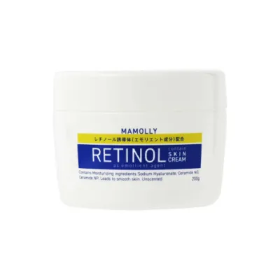 Mamolly Retinol Contain Skin Cream 200g (Japan)