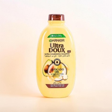 Garnier Ultra Doux Avocado Oil & Shea Butter Nourishing Shampoo 600ml (Egypt)