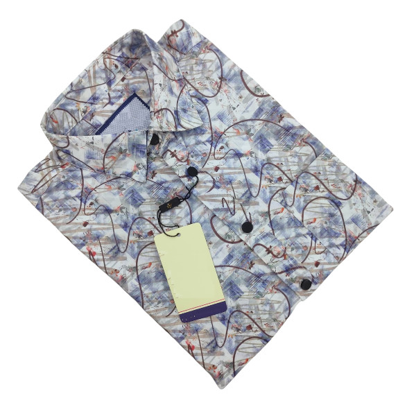 Luxury Full Sleeve Shirt with Print Design