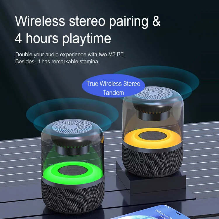 Z5 RGB Mini Portable Wireless Bluetooth Speaker – 5W Compact Speaker with LED Light Effects