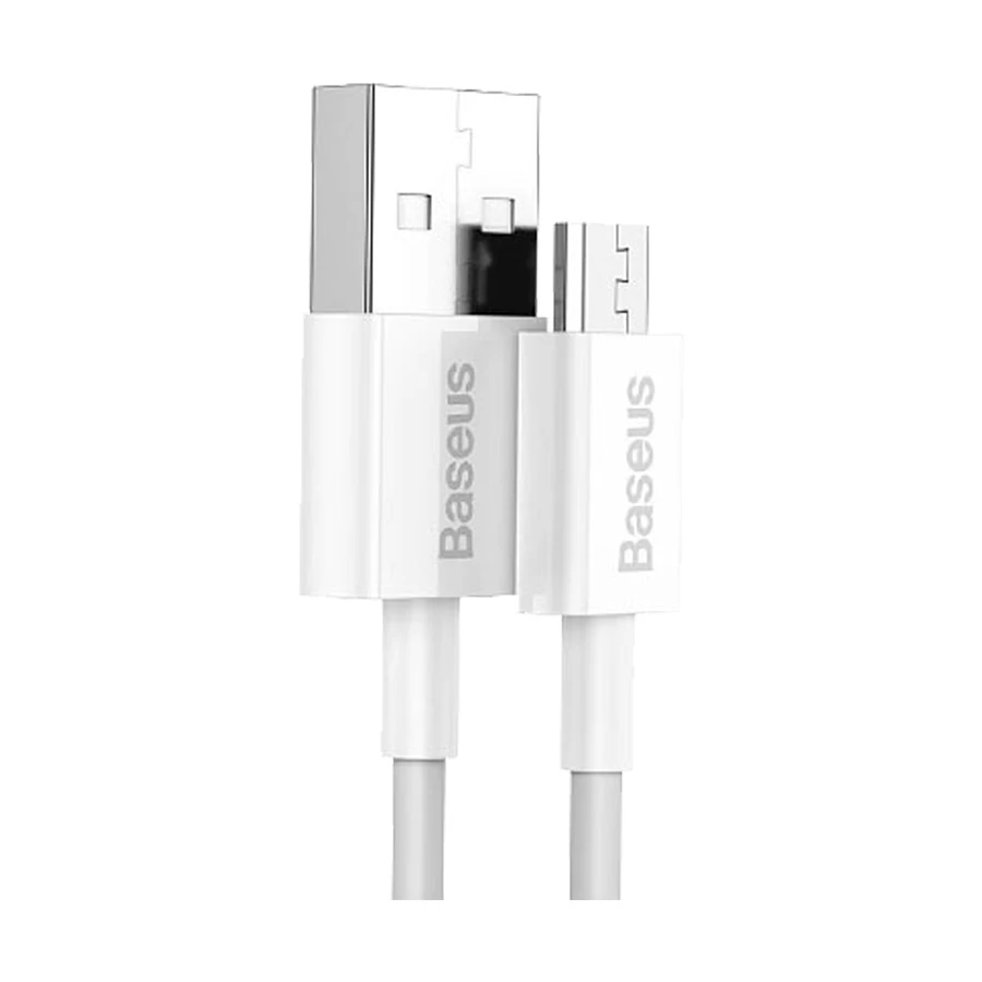 Baseus CAMYS-02 USB to Micro USB Charging & Data Cable 1 Meter White