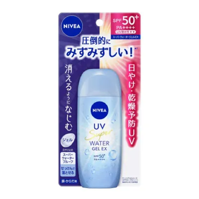 Nivea UV Super Water Gel EX SPF50+ PA++++ 80g (Japan)
