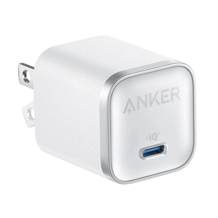 Anker Nano 45W GaN USB-C Aurora White Charger Adapter (US)