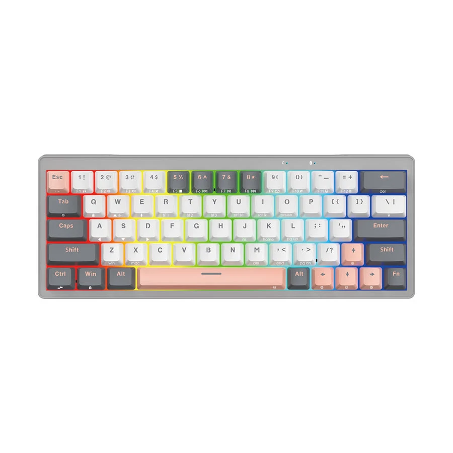 Fantech Atom Pro63 MK912 Tri Mode Red Switch Keyboard Saturn Stellar