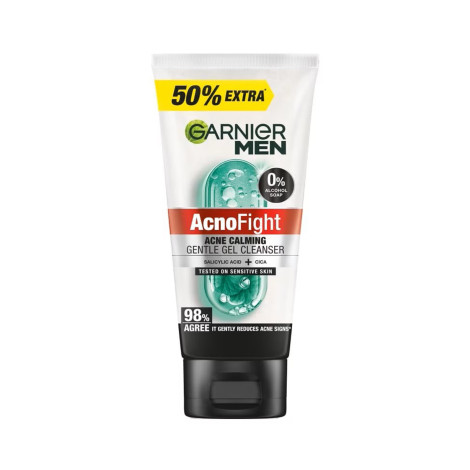 Garnier Men Acnofight Acne Calming Gentle Gel Cleanser 150ml (Indonesia)