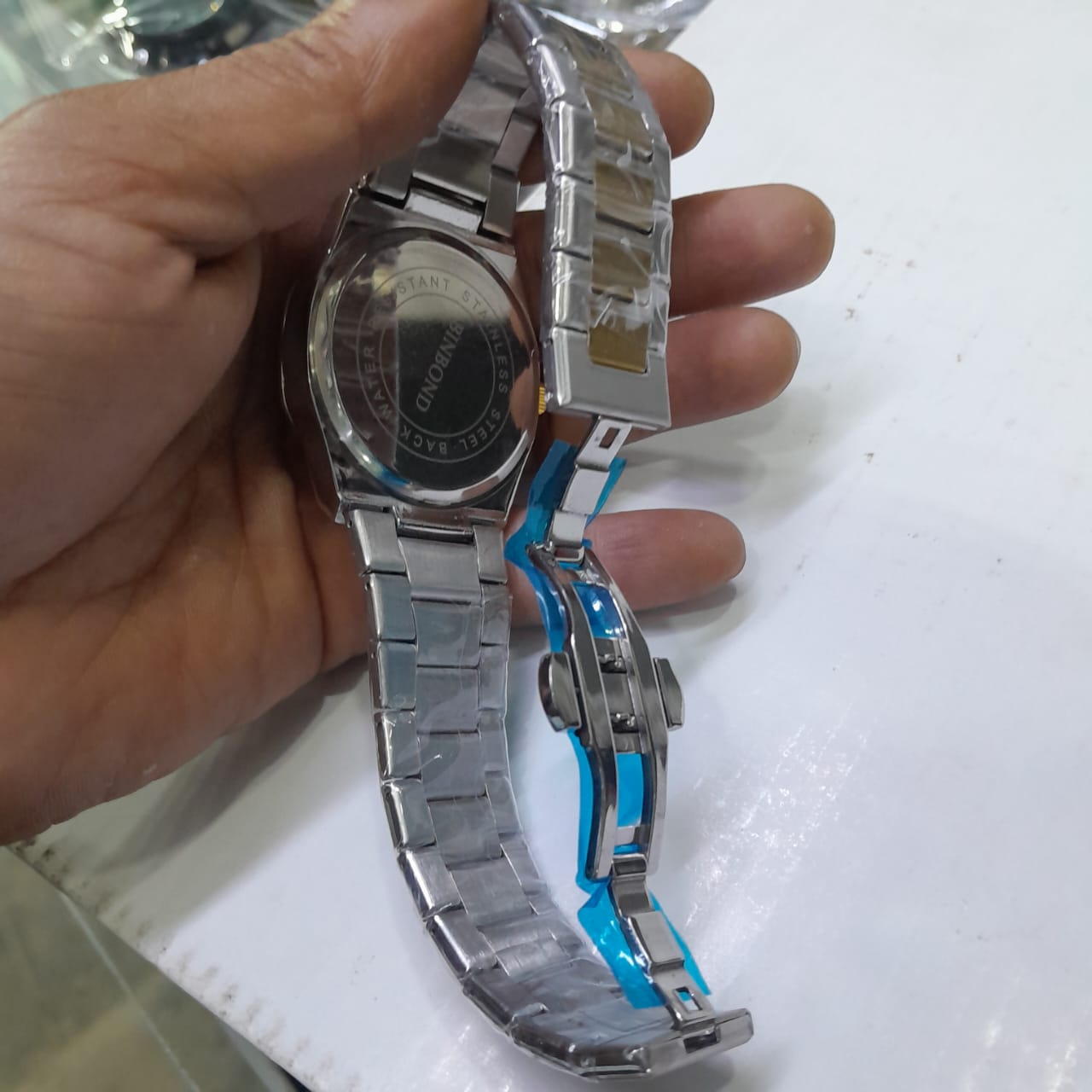 BINBOND 818 Stainless Steel Quartz Fashionable Premium Watch