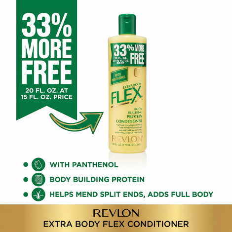 Revlon Flex Extra Body Bulding Protein Conditioner 591ml (France)