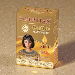 Lee Egyptian Gold Maxi White Whitening Collagen Facial Soap 100g (Thailand)