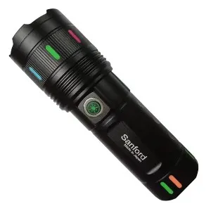 Sanford Super Bright Flashlight – White Laser LED Made in Japan 18650mAh Light
