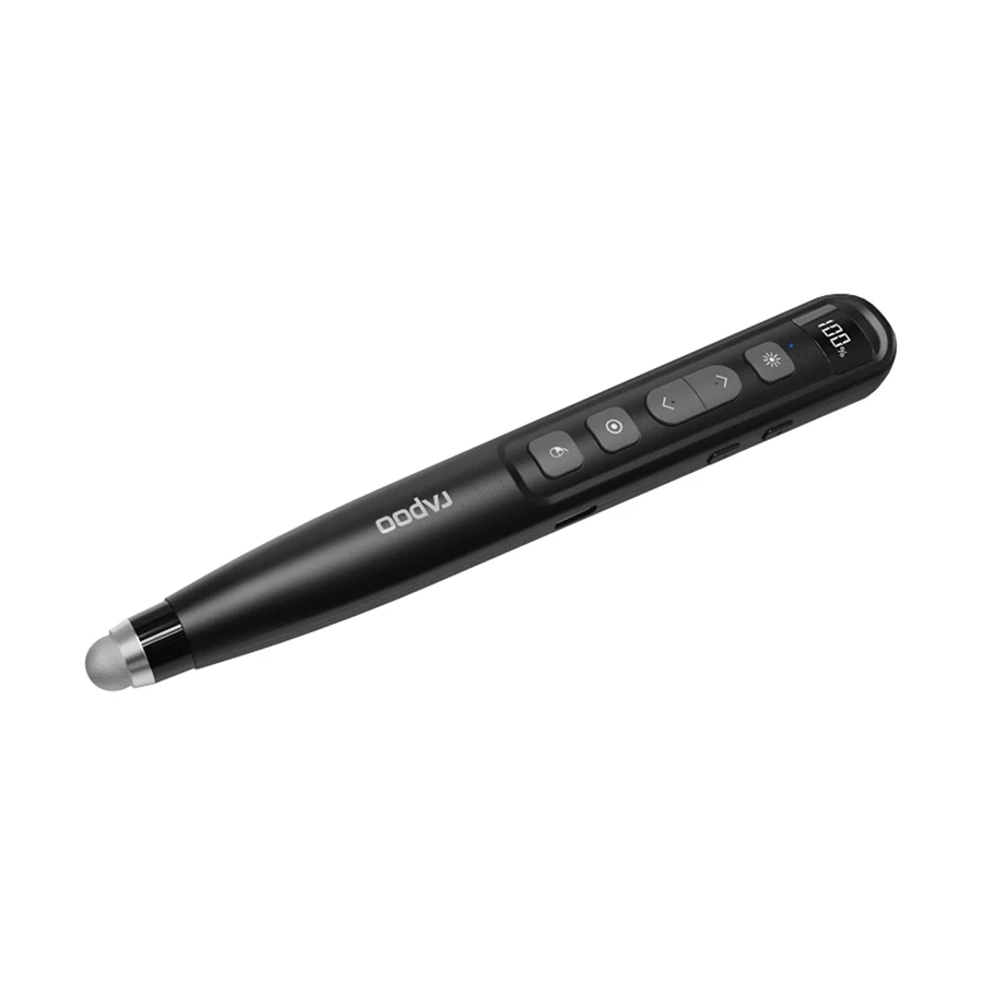 Rapoo XR310 Wireless Spotlight Presenter with Green Laser Black