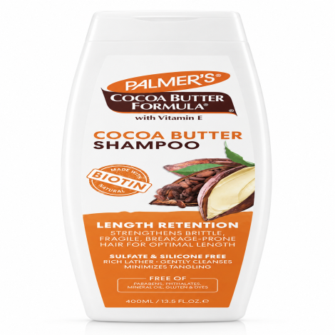 Palmer's Cocoa Butter Formula Biotin Length Retention Shampoo 400ml (USA)