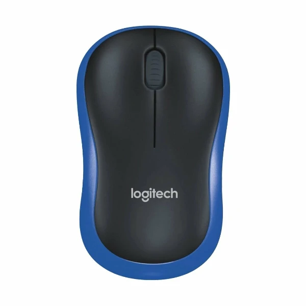Logitech M185 Wireless Mouse – Blue Color