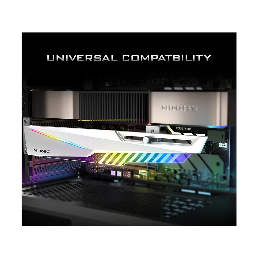 Antec Dagger White ARGB Graphics Card Holder