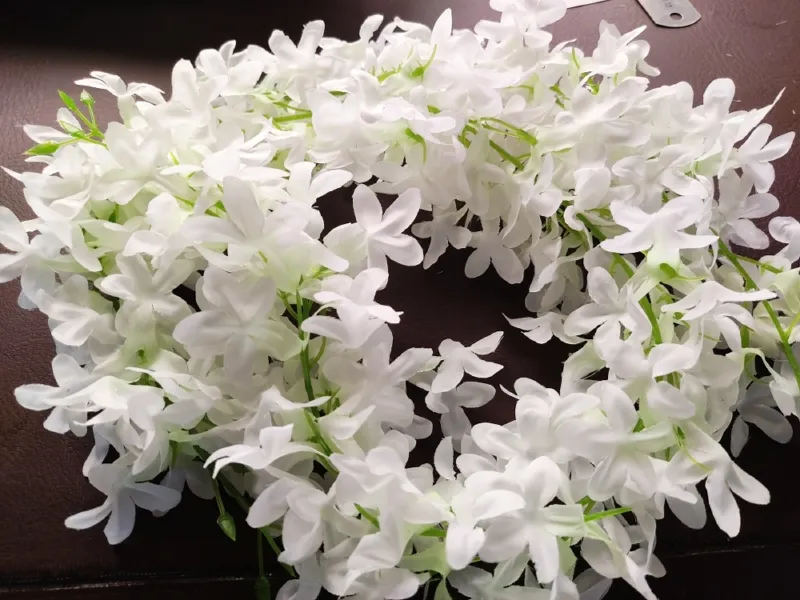 Artificial Hair Flower For Woman  (Gajra flower)