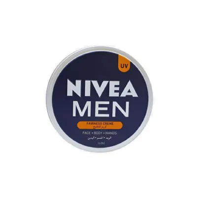 Nivea Men UV Fairness Creme Face, Body & Hands 75ml (Germany)