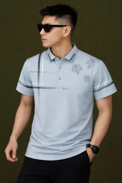 Men's Pure Cotton Polo Shirt, 200 GSM, Sizes M to XXL