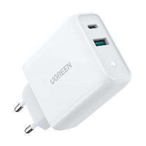 Ugreen CD170 38W PD USB & USB-C White Fast Charger